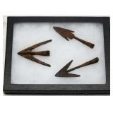 (3) Roman 200-400AD Spear-Arrow Iron Points