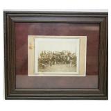photo of United States Cavalry group in frame