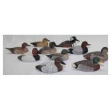 10 asstd hand painted decoy