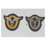 Luftwaffe observer pilot cloth patches