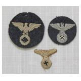 (3) DLV sleeve Eagles, DLV one bullion