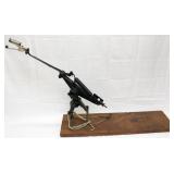 Western Cartridge Co. clay pigeon thrower mounted