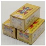 (3) boxes Western .38 Special 158 grain Lubaloy