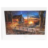 "Simpler Times" by Jim Hansel signed print,