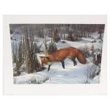 "Worken the Cattails" by RC Kray signed print,