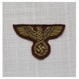 Gold Breast Eagle w/brown backing