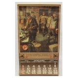 Peters Cartridge Co. Hunting Camp 1921 calendar