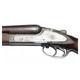 First National, double barrel, 12 ga,