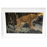 "Forest Prowler" by RC Kray signed print,