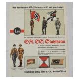 period SASS Stahlhelm order sheet