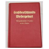 Grossdeutschlands Wiedergeburt stereoptic book