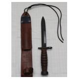 camillus U.S. M4 bayonet with 6.5" fixed blade and