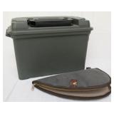 Brauer Bros. Mfg. Co. zipper pistol pouch &