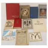 lot of period German books Comical Kaiser