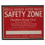 "Special Wildlife Refuge Project Safety Zone"