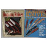 (2) books "The Complete Guide to Hunting Knives" &