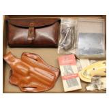 De Santis No. 34 leather holster, Regard Gland 65