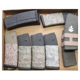 (9) polymer AR-15 magazines, 7 Magpul Pmags