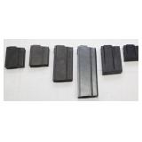 (6) steel body magazines 4 being FAL style of