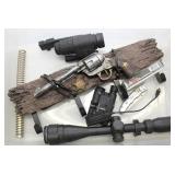 box lot Ghost Hunter 2x24 night vision scope,