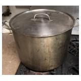 extra large Stainless Steel stock pot with lid