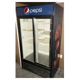 True Model GDM-37 Pepsi sliding double door