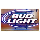 "Bud Light" Neon sign 26"x14"