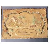 Blue Ridge Hotel Summit Station paper cut out