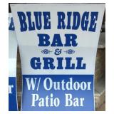 48"x72" polycarbonite acrylic Blue Ridge Bar &