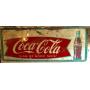 Coca-Cola large metal sign "Sign of Good Taste"