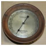 brass steam gauge, Utica Steam Gauge Co.,