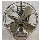 Antique GE fan, not operating, needs cord,