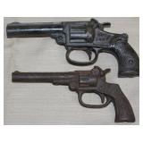 "Big Clip" iron cap gun 7.5" long, "Ranger Jr"