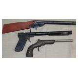 Daisy Mfg. Co. Pop gun rifle 14" long, Pop gun