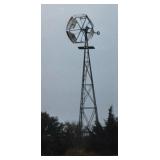 "OZARK" wooden folding windmill, Mfg. by Breyer