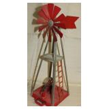 scale model windmill 20.75"H w/operable water pump