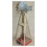 scale model windmill 20.75"H w/operable water pump