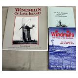 3 soft cover books, The Early Windmills of New