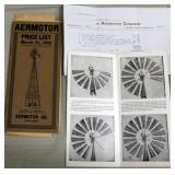 packet of Aermotor material, includes 1919