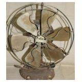 Dayton Fan & Motor Co. 12" 6 brass blade fan,