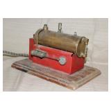 electric fired scale model steam engine,