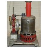 scale model vertical steam engine,