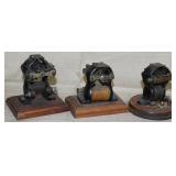 3 small early electric motors, "LITTLE HUSTLER"