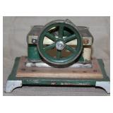 early Weeden electric motor, part of base replaced