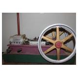 Steam Engine, 12" flywheels x 25" long