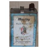 Maytag 1 gal Multi-Motor Oil can, NO CAP, paint