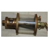 Michigan Lubricator Co. oiler, 2.5" dia.