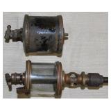 2 oilers, Sherwood Mfg Co. Buffalo NY, 2.25" dia.