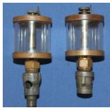 2 brass oilers
