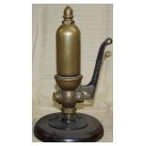 Lunkenheimer brass steam whistle, Pat. March 28,